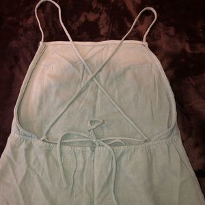 Princess polly sage green dress